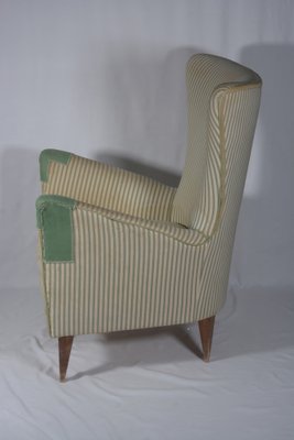 Armchair with Wooden Feet, 1960s-VHF-1816212