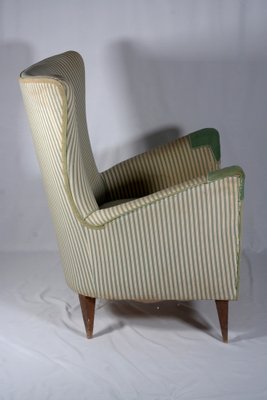 Armchair with Wooden Feet, 1960s-VHF-1816212