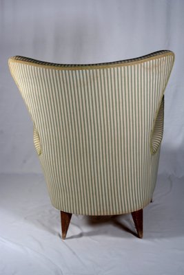 Armchair with Wooden Feet, 1960s-VHF-1816212