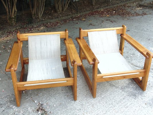 Armchairs, 1970s, Set of 2-GZF-980490