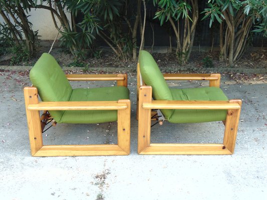 Armchairs, 1970s, Set of 2-GZF-980490