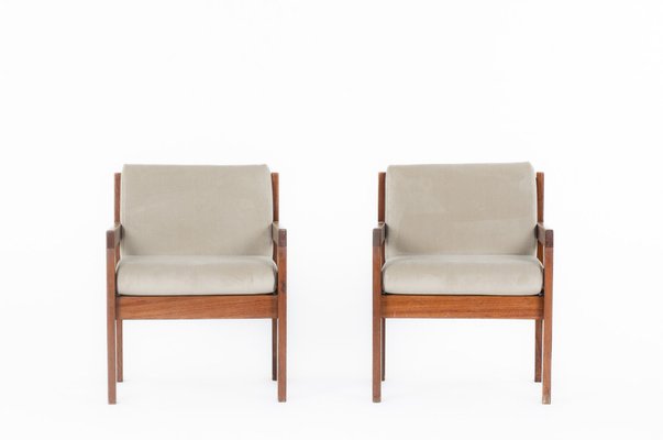 Armchairs attributed to André Sornay, 1960, Set of 2-US-1792335