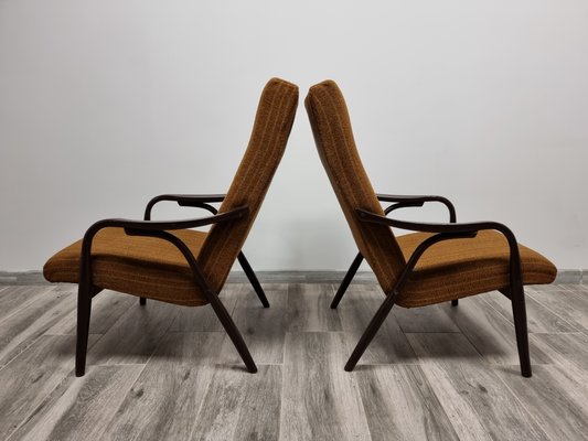 Armchairs attributed to Antonin Suman for Ton, 1960s, Set of 2-QJA-1402726