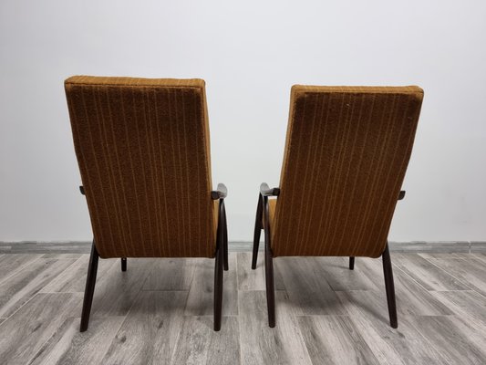 Armchairs attributed to Antonin Suman for Ton, 1960s, Set of 2-QJA-1402726