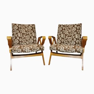 Armchairs attributed to Frantisek Jirak for Tatra, 1960s, Set of 2-QJA-1384251