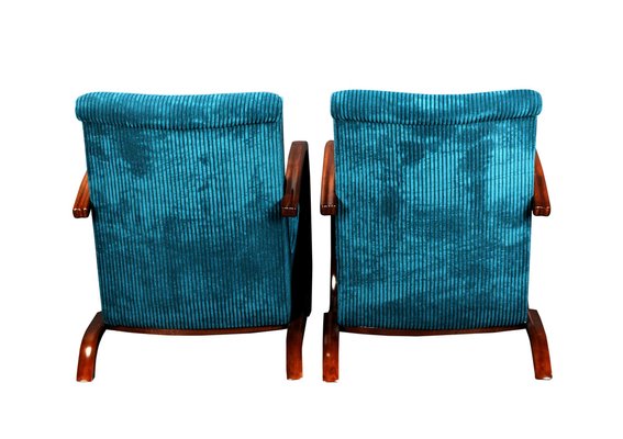 Armchairs attributed to Jindrich Halabala, 1934, Set of 2-YZB-1822634