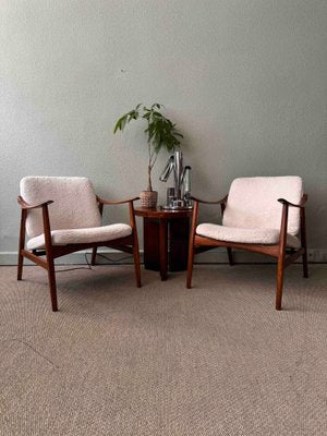 Armchairs attributed to José Cruz De Carvalho for Altamira, Portugal, 1960s, Set of 2-SBP-2019704