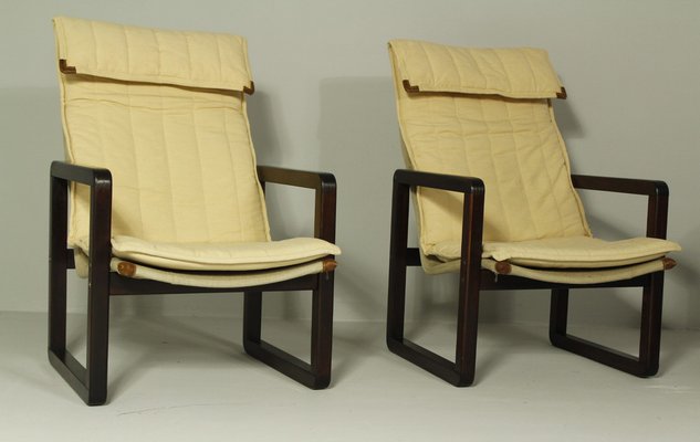 Armchairs attributed to Knut & Marianne Hagberg for Ikea, 1980s, Set of 2-CW-1721931