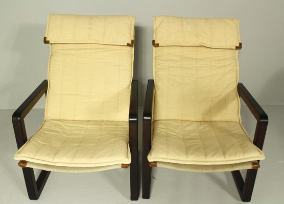 Armchairs attributed to Knut & Marianne Hagberg for Ikea, 1980s, Set of 2-CW-1721931