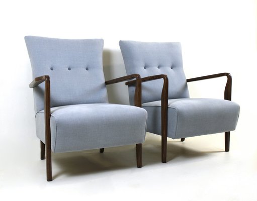 Armchairs attributed to Studio Tecnico Cassina, 1940s, Set of 2-WIM-1787441