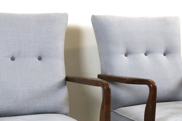 Armchairs attributed to Studio Tecnico Cassina, 1940s, Set of 2-WIM-1787441