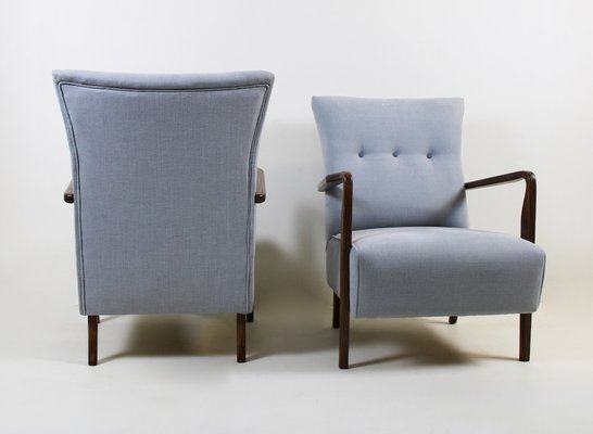 Armchairs attributed to Studio Tecnico Cassina, 1940s, Set of 2-WIM-1787441