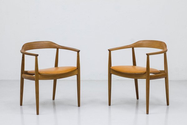 Armchairs by Arne Wahl Versen, 1950s, Set of 2-KO-1797709