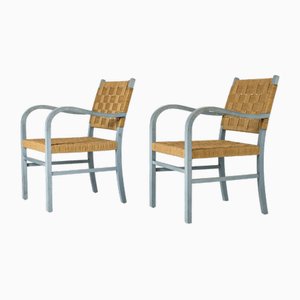 Armchairs by Axel Larsson for Bodafors, 1930s, Set of 2-NL-1817106