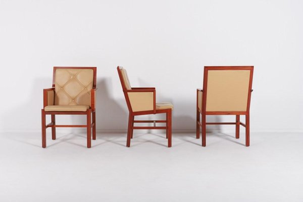 Armchairs by Bernt Andersson for Skandi-Form, Sweden, 1980s, Set of 3-KMC-976064