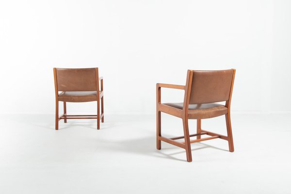 Armchairs by Børge Mogensen for Soborg Mobelfabrik, 1960s, Set of 2-KMC-885311