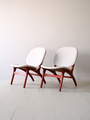 Armchairs by Carl Edward Matthes, 1950s, Set of 2-QWP-1816292