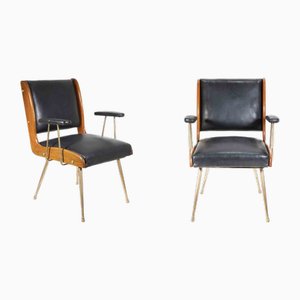 Armchairs by Carlo Ratti, 1960s, Set of 2-ZCI-2029230