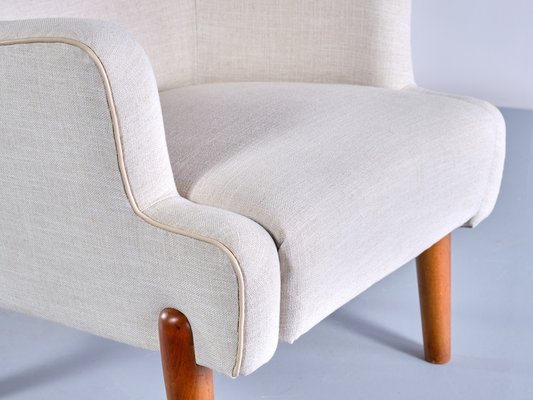 Armchairs by Eva and Nils Koppel for Slagelse Møbelværk, Denmark, 1950s, Set of 2-FMT-1275233