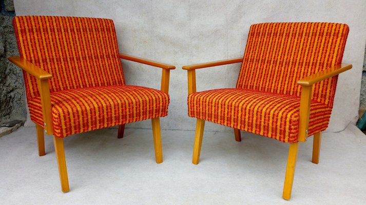 Armchairs by František Jirak for Tatra, 1960s, Set of 2-VIC-1703690