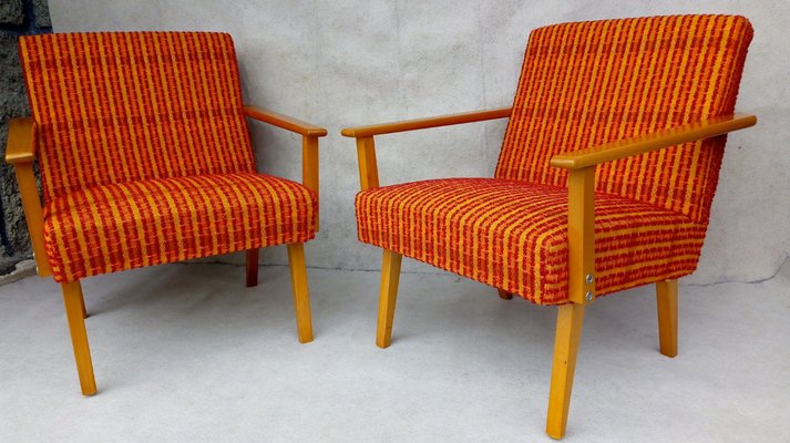 Armchairs by František Jirak for Tatra, 1960s, Set of 2-VIC-1703690