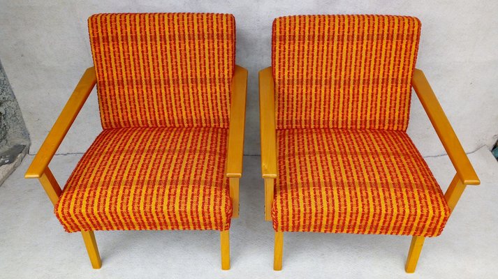 Armchairs by František Jirak for Tatra, 1960s, Set of 2-VIC-1703690