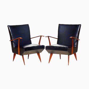 Armchairs by Giulia Veronesi, 1950s, Set of 2-KGD-820143