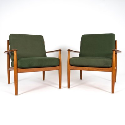 Armchairs by Grete Jalk for France & Son-EMG-1359580