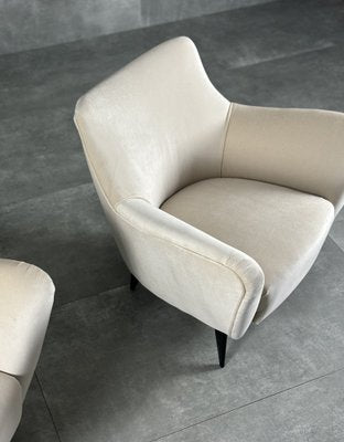 Armchairs by Guglielmo Veronesi for ISA, Italy, 1950s, Set of 2-RAF-1796381