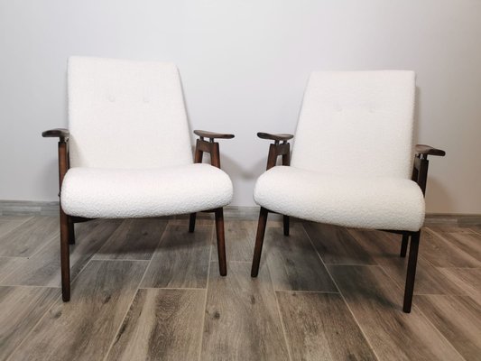 Armchairs by Jaroslav Smidek for Ton, 1960s, Set of 2-QJA-1451066