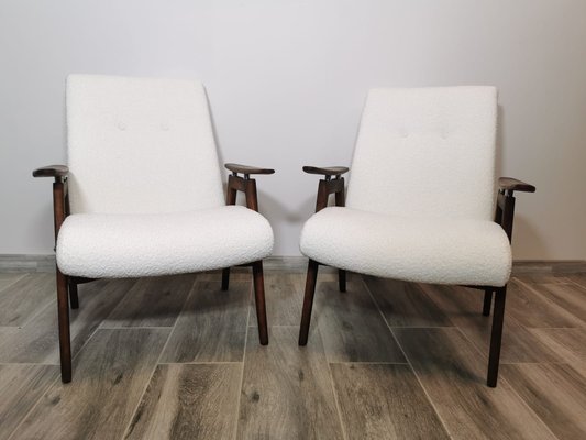 Armchairs by Jaroslav Smidek for Ton, 1960s, Set of 2-QJA-1451066