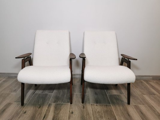 Armchairs by Jaroslav Smidek for Ton, 1960s, Set of 2-QJA-1451066