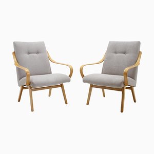 Armchairs by Jaroslav Smidek for Ton, 1960s, Set of 2-TZ-1287099