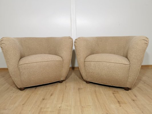 Armchairs by Jindrich Halabala, 1930s, Set of 2-QJA-1445235