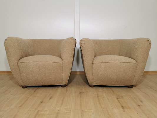 Armchairs by Jindrich Halabala, 1930s, Set of 2-QJA-1445235