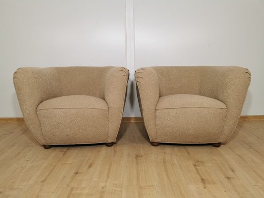 Armchairs by Jindrich Halabala, 1930s, Set of 2-QJA-1445235