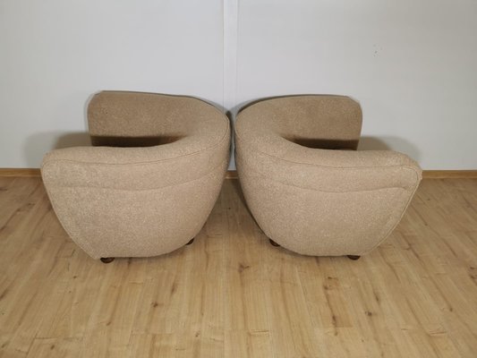 Armchairs by Jindrich Halabala, 1930s, Set of 2-QJA-1445235