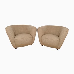 Armchairs by Jindrich Halabala, 1930s, Set of 2-QJA-1445235