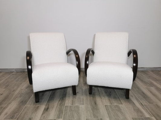 Armchairs by Jindrich Halabala, 1940s, Set of 2-QJA-1779652