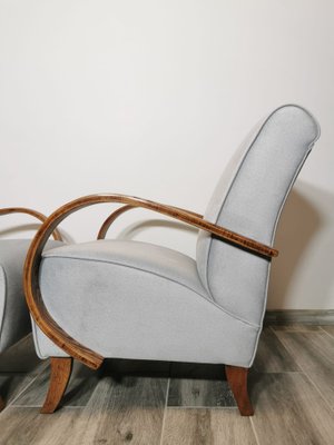 Armchairs by Jindrich Halabala, 1940s, Set of 2-QJA-1741781