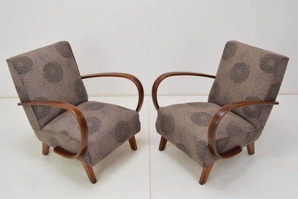 Armchairs by Jindrich Halabala, 1950s, Set of 2-TZ-1317155