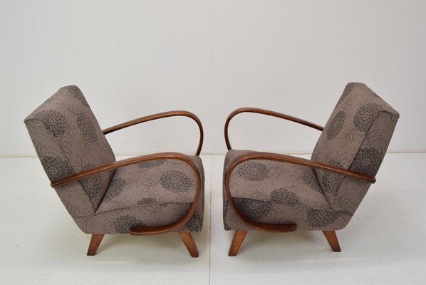 Armchairs by Jindrich Halabala, 1950s, Set of 2-TZ-1317155