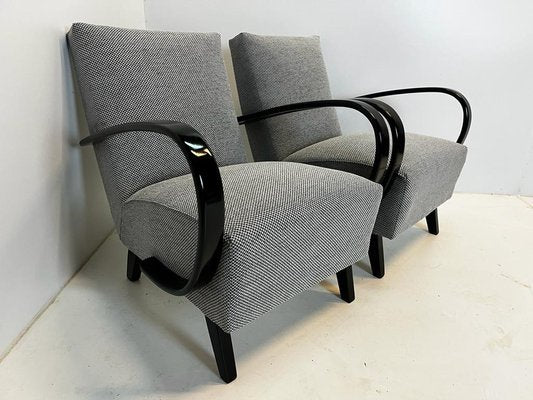 Armchairs by Jindrich Halabala for Up Závody, 1950s, Set of 2-KWR-1800546