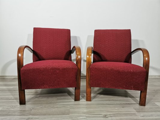 Armchairs by Jindrich Halabala for Up Závody, 1960s, Set of 2-QJA-1637137