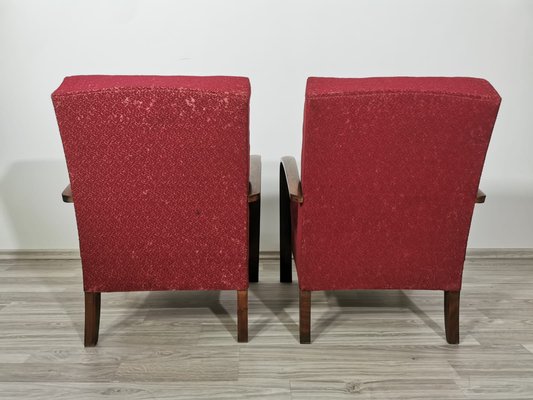 Armchairs by Jindrich Halabala for Up Závody, 1960s, Set of 2-QJA-1637137