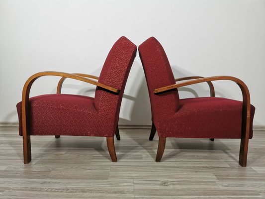 Armchairs by Jindrich Halabala for Up Závody, 1960s, Set of 2-QJA-1637137