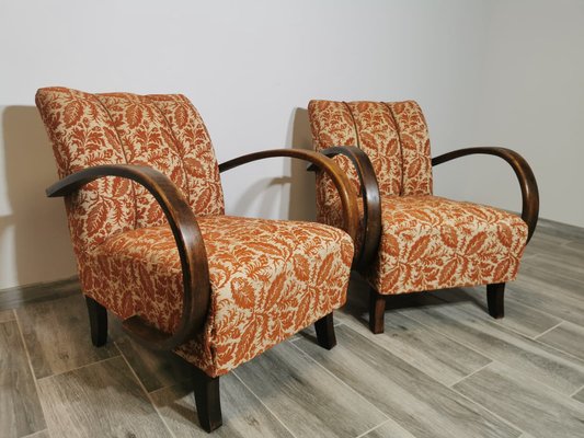 Armchairs by Jindřich Halabala, Set of 2-QJA-1320080