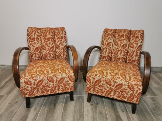 Armchairs by Jindřich Halabala, Set of 2-QJA-1320080