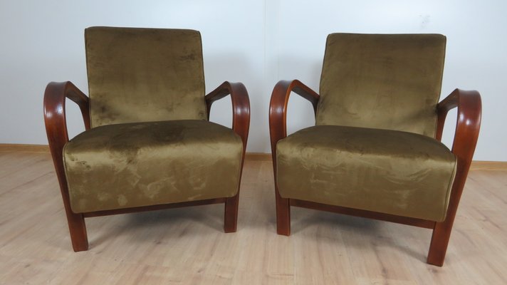 Armchairs by K. Kozelka & A. Kropacek, Set of 2-QJA-1083126