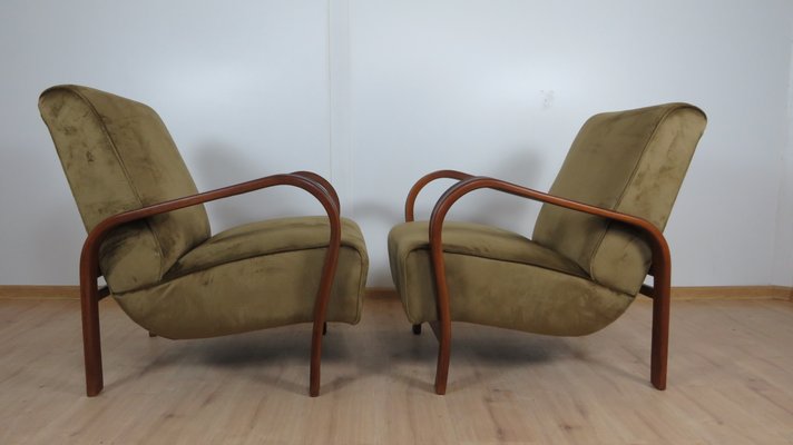 Armchairs by K. Kozelka & A. Kropacek, Set of 2-QJA-1083126